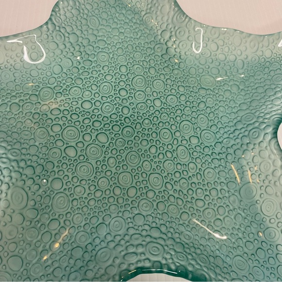 Glass Starfish  Decorative Centerpiece Bowl Coffee Table Outdoor Decor 13.5” - Picture 8 of 9